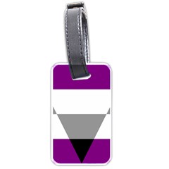 Aegosexual Autochorissexual Flag Luggage Tags (one Side) 