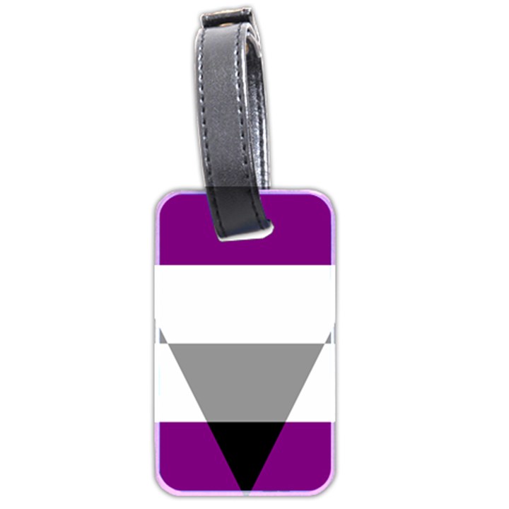 Aegosexual Autochorissexual Flag Luggage Tags (Two Sides)