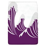 Waves Purple Wave Water Chevron Sea Beach Flap Covers (L)  Front