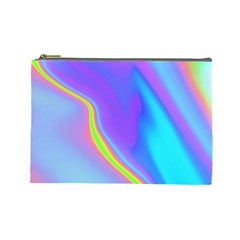 Aurora Color Rainbow Space Blue Sky Purple Yellow Cosmetic Bag (large)  by Mariart