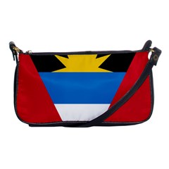 Banner Flag Sun Line Chevron Red White Black Blue Shoulder Clutch Bags by Mariart