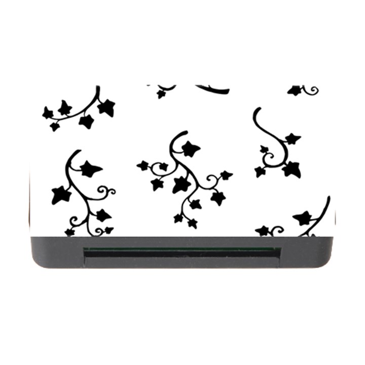 Black Leaf Tatto Memory Card Reader with CF