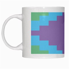 Carmigender Flags Rainbow White Mugs by Mariart