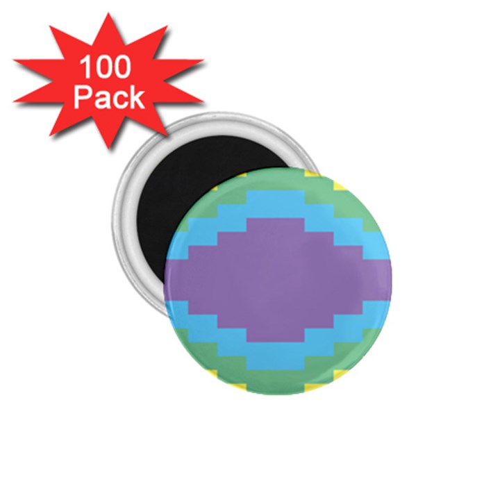 Carmigender Flags Rainbow 1.75  Magnets (100 pack) 