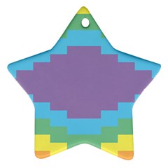 Carmigender Flags Rainbow Star Ornament (two Sides) by Mariart