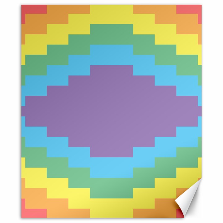 Carmigender Flags Rainbow Canvas 20  x 24  