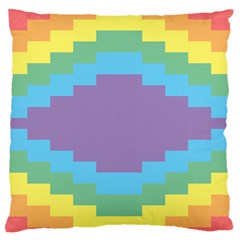 Carmigender Flags Rainbow Standard Flano Cushion Case (one Side) by Mariart