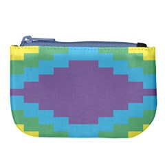 Carmigender Flags Rainbow Large Coin Purse by Mariart