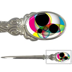 Apollonius Color Multi Circle Polkadot Letter Openers by Mariart