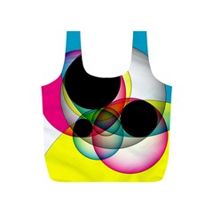 Apollonius Color Multi Circle Polkadot Full Print Recycle Bags (s) 