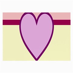 Cute Gender Gendercute Flags Love Heart Line Valentine Large Glasses Cloth by Mariart