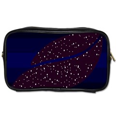 Contigender Flags Star Polka Space Blue Sky Black Brown Toiletries Bags by Mariart