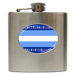 Digigender Cute Gender Gendercute Flags Hip Flask (6 Oz) by Mariart