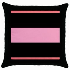 Domgirl Playgirl Throw Pillow Case (black) by Mariart