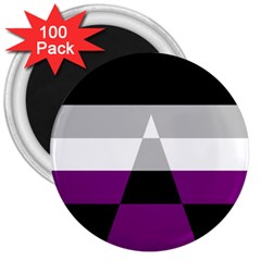 Dissexual Flag 3  Magnets (100 Pack)