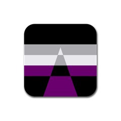 Dissexual Flag Rubber Square Coaster (4 Pack) 
