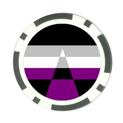 Dissexual Flag Poker Chip Card Guard