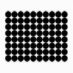 Dotted Pattern Png Dots Square Grid Abuse Black Small Glasses Cloth (2-side) by Mariart