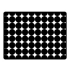 Dotted Pattern Png Dots Square Grid Abuse Black Double Sided Fleece Blanket (small) 