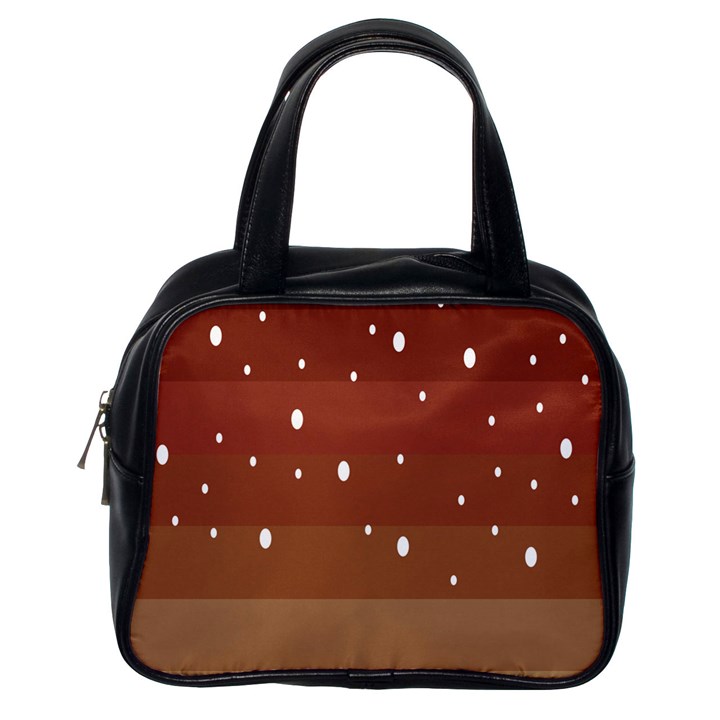 Fawn Gender Flags Polka Space Brown Classic Handbags (One Side)