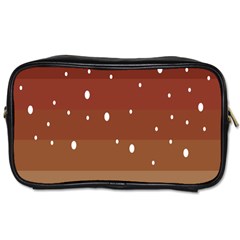 Fawn Gender Flags Polka Space Brown Toiletries Bags by Mariart