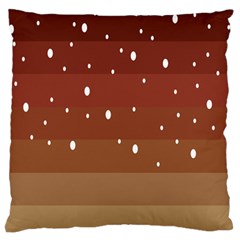 Fawn Gender Flags Polka Space Brown Standard Flano Cushion Case (two Sides)