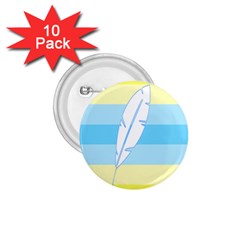 Feather Flags 1 75  Buttons (10 Pack)