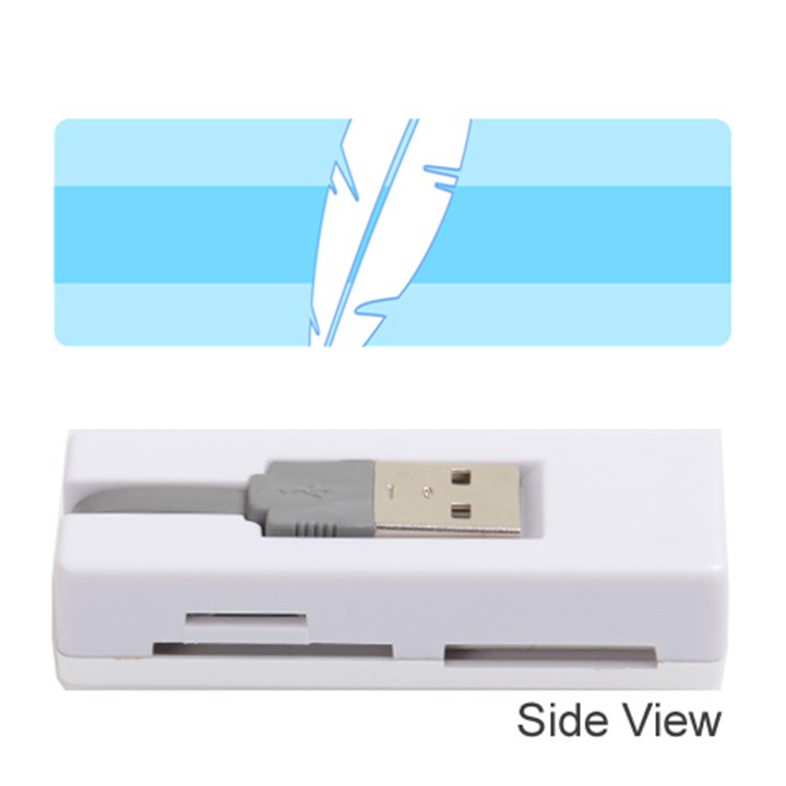 Feather Flags Memory Card Reader (Stick) 