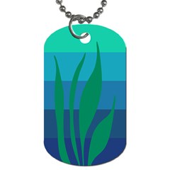 Gender Sea Flags Leaf Dog Tag (one Side) by Mariart