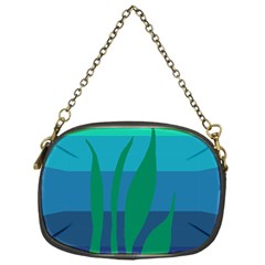 Gender Sea Flags Leaf Chain Purses (one Side)  by Mariart