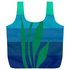 Gender Sea Flags Leaf Full Print Recycle Bags (l)  by Mariart