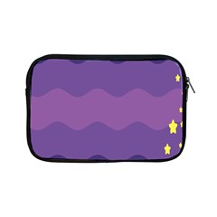 Glimragender Flags Wave Waves Chevron Purple Blue Star Yellow Space Apple iPad Mini Zipper Cases