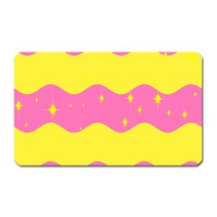 Glimra Gender Flags Star Space Magnet (rectangular) by Mariart