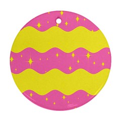 Glimra Gender Flags Star Space Round Ornament (two Sides) by Mariart