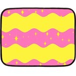 Glimra Gender Flags Star Space Double Sided Fleece Blanket (Mini)  35 x27  Blanket Front