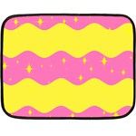 Glimra Gender Flags Star Space Double Sided Fleece Blanket (Mini)  35 x27  Blanket Back