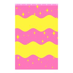 Glimra Gender Flags Star Space Shower Curtain 48  X 72  (small) 
