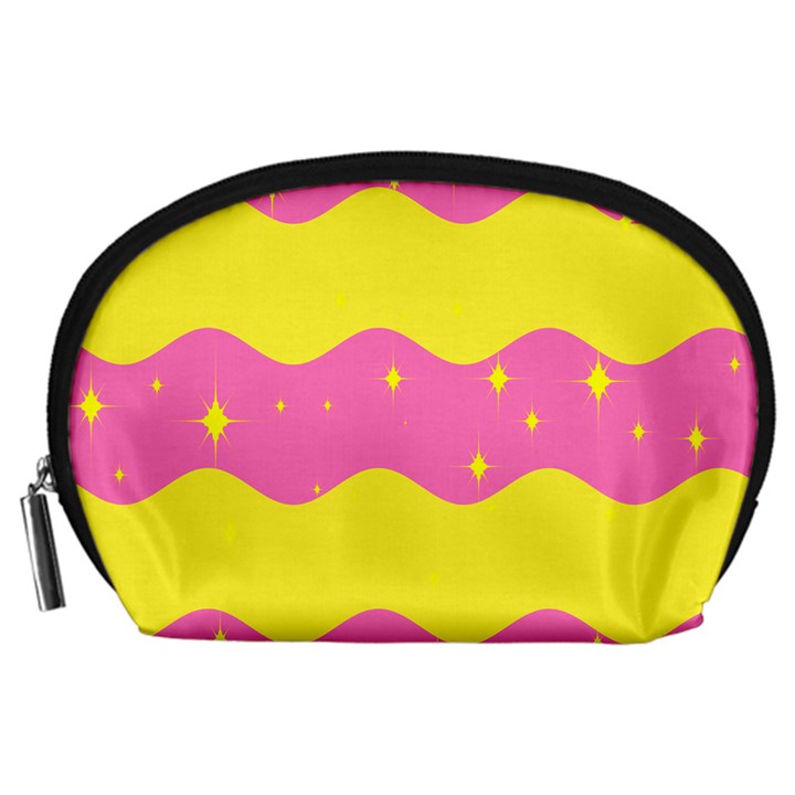 Glimra Gender Flags Star Space Accessory Pouches (Large) 
