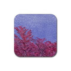 Fantasy Landscape Theme Poster Rubber Coaster (square) 