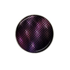 Light Lines Purple Black Hat Clip Ball Marker (10 Pack)