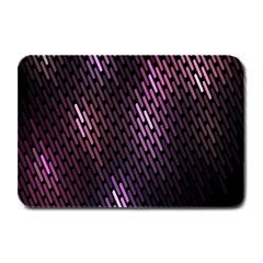 Light Lines Purple Black Plate Mats by Mariart