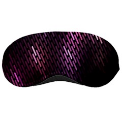 Light Lines Purple Black Sleeping Masks