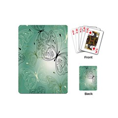 Glass Splashback Abstract Pattern Butterfly Playing Cards (mini) 
