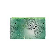 Glass Splashback Abstract Pattern Butterfly Cosmetic Bag (xs) by Mariart