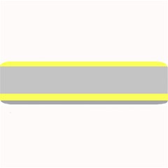 Molly Gender Line Flag Yellow Grey Large Bar Mats