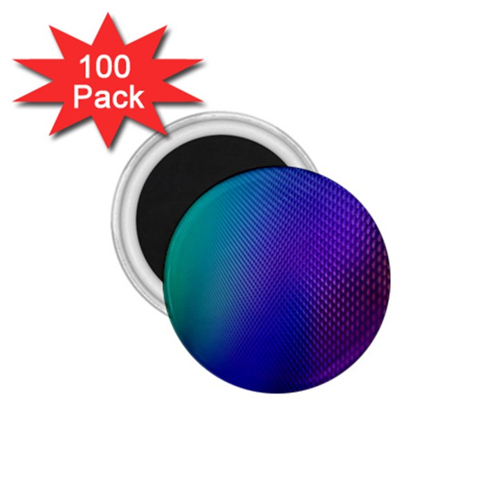 Galaxy Blue Purple 1.75  Magnets (100 pack) 