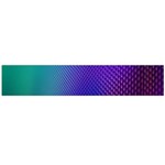 Galaxy Blue Purple Flano Scarf (Large) Back