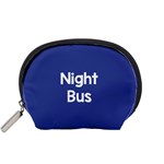 Night Bus New Blue Accessory Pouches (Small)  Front