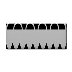 Noir Gender Flags Wave Waves Chevron Circle Black Grey Cosmetic Storage Cases