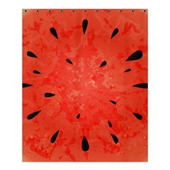 Summer Watermelon Design Shower Curtain 60  X 72  (medium)  by TastefulDesigns